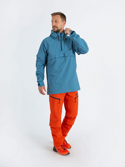  костюм антимоскитный softshell "азимут" (светло-синий/терракот) 