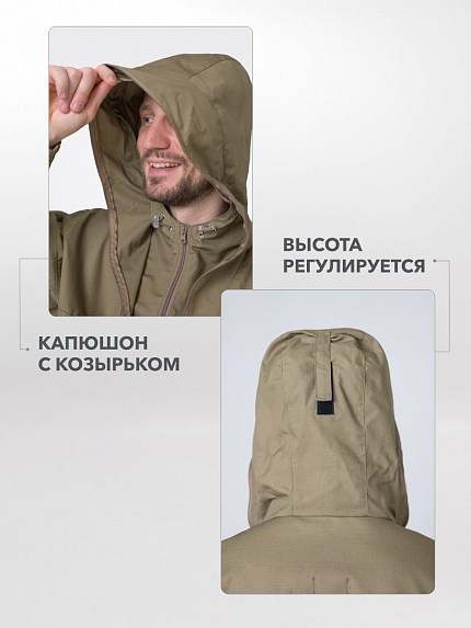  костюм противоэнцефалитный с пропиткой "таежный-проф" (оливковый) 